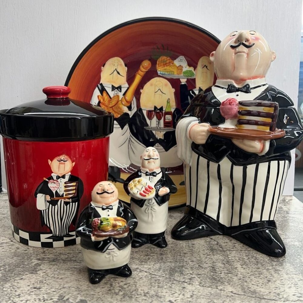 Certified International Discontinued Kitchen Set x5 pieces